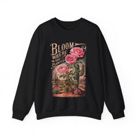 Bloom Light Print Sweatshirt