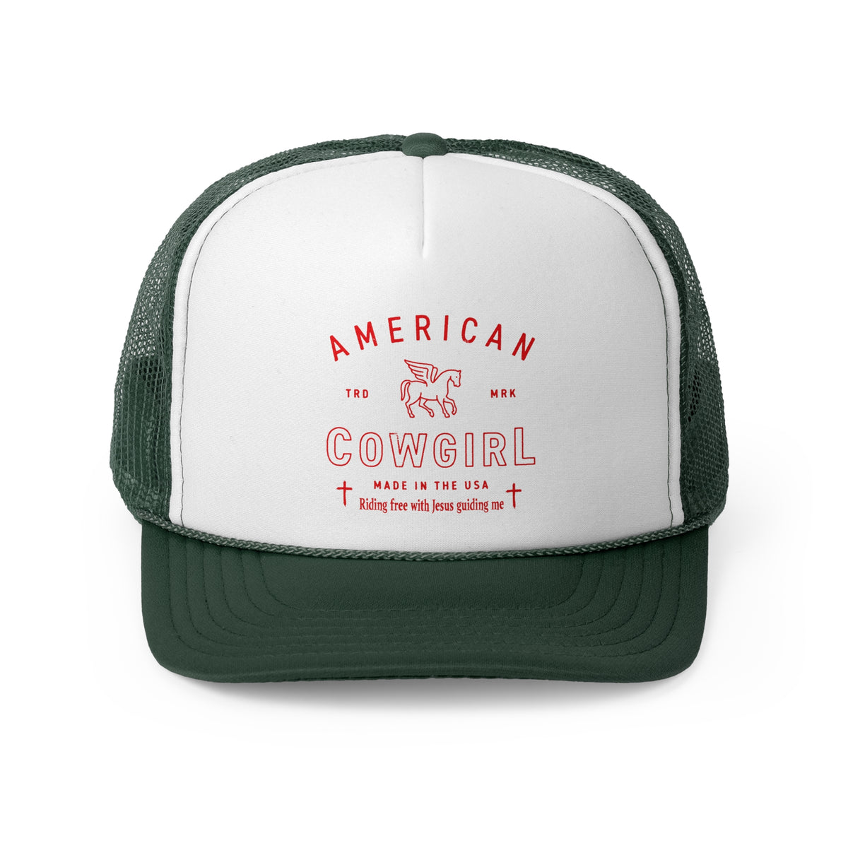 Riding Free Cowgirl Trucker Hat