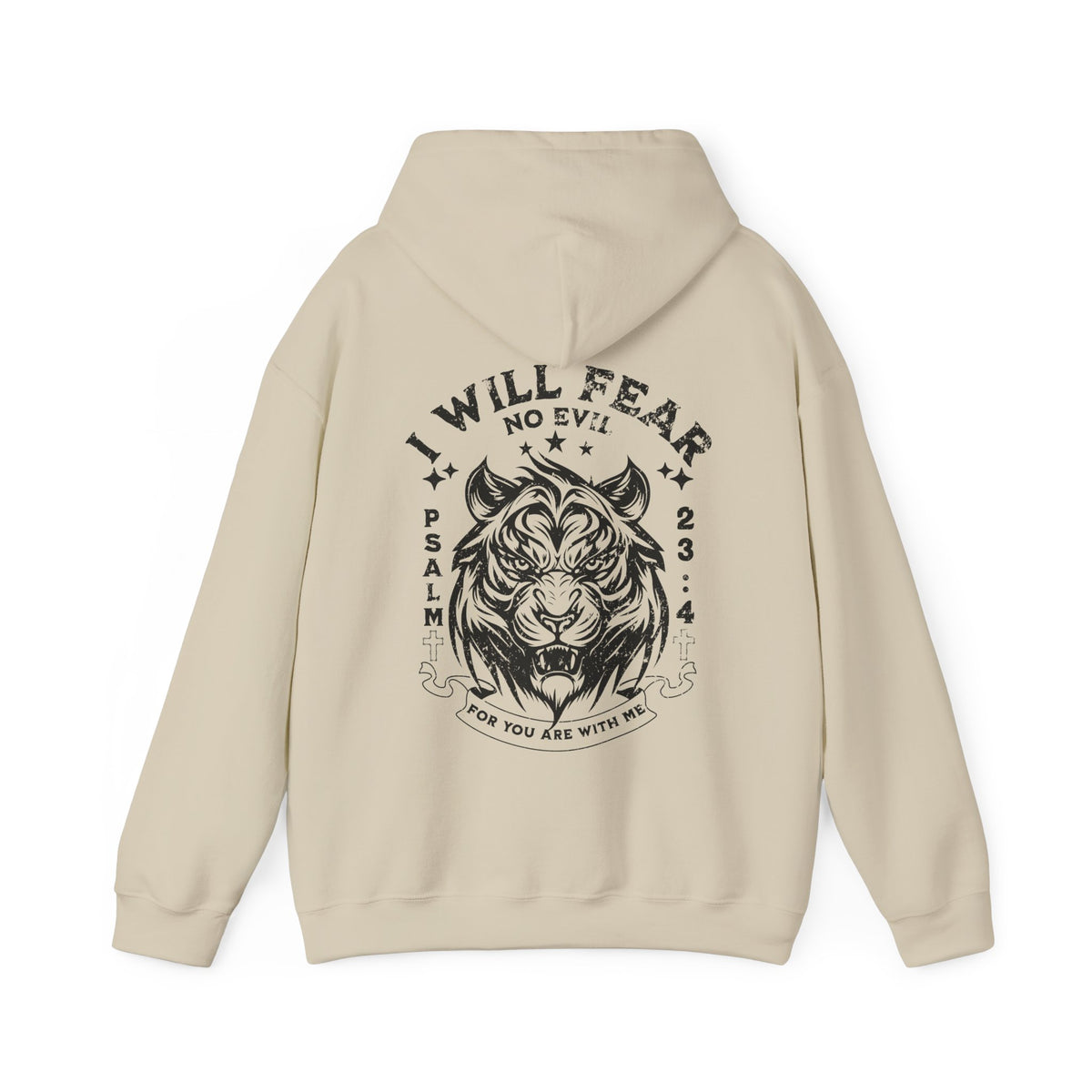 Men's No Fear Tiger Hoodie