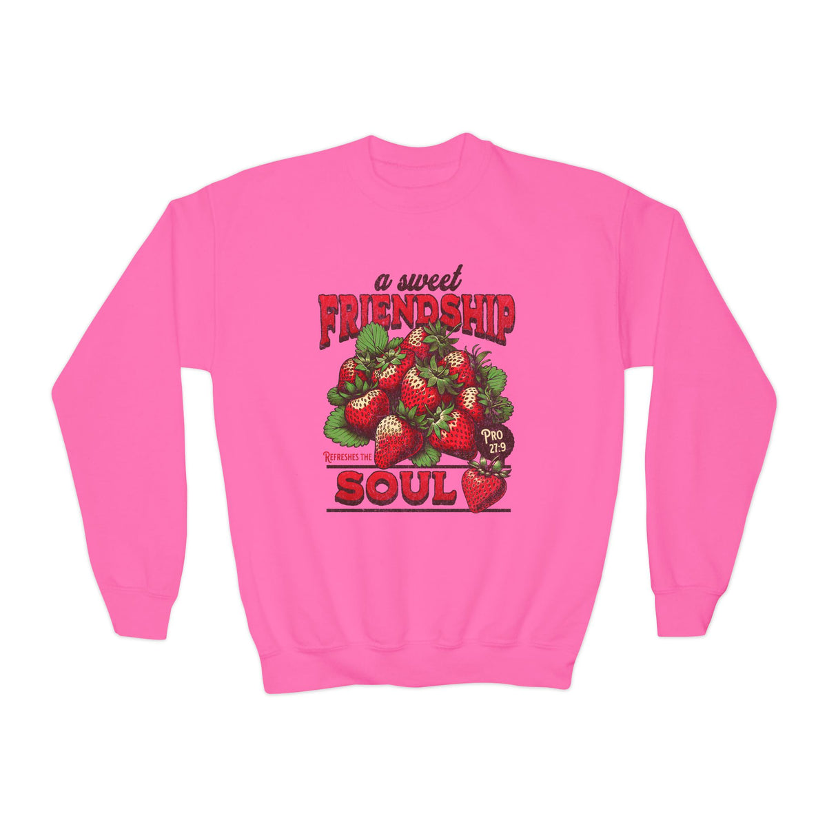 Strawberry Friendship Sweatshirt