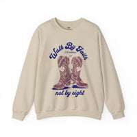 Cowgirl Boots Walk By Faith Sweatshirt