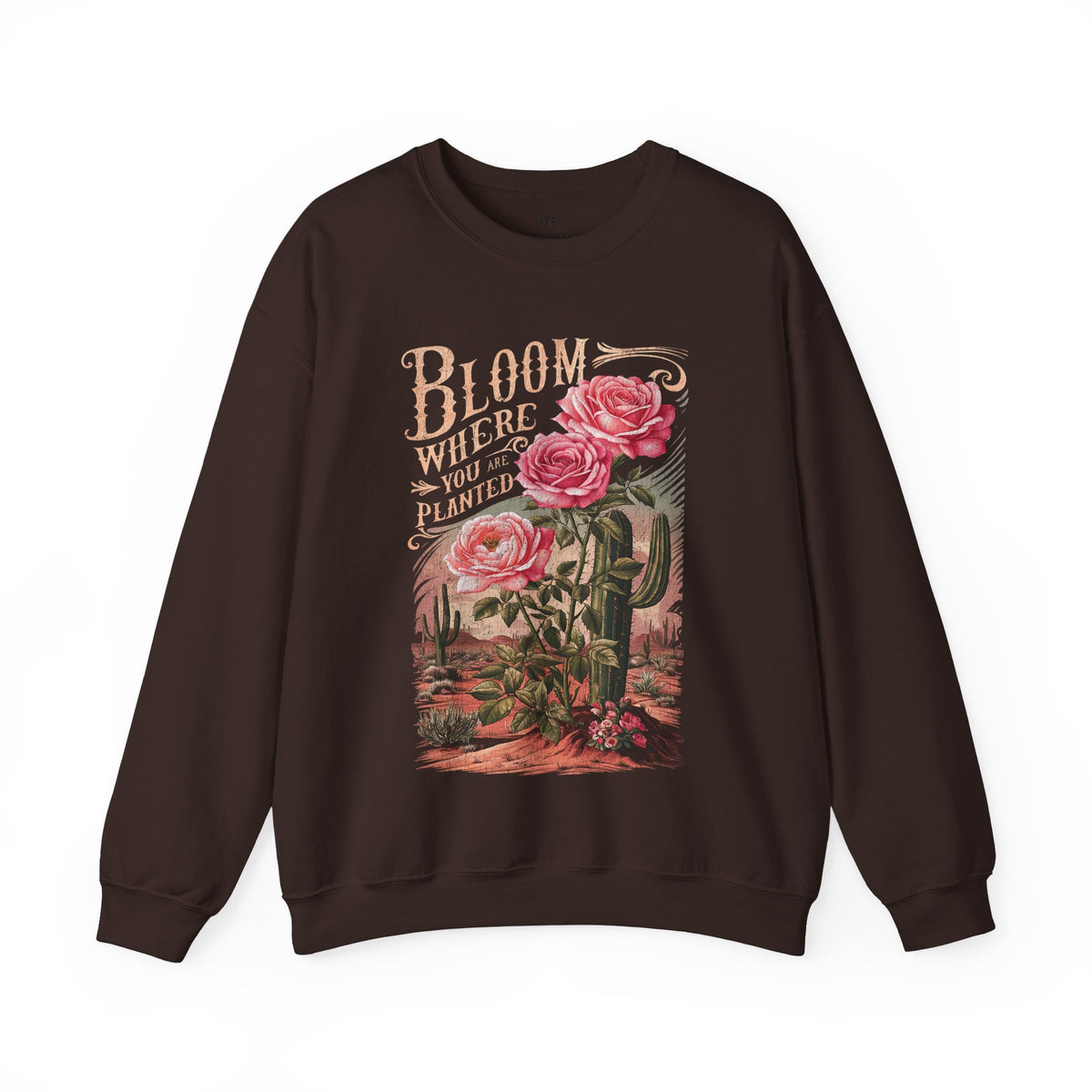 Bloom Light Print Sweatshirt