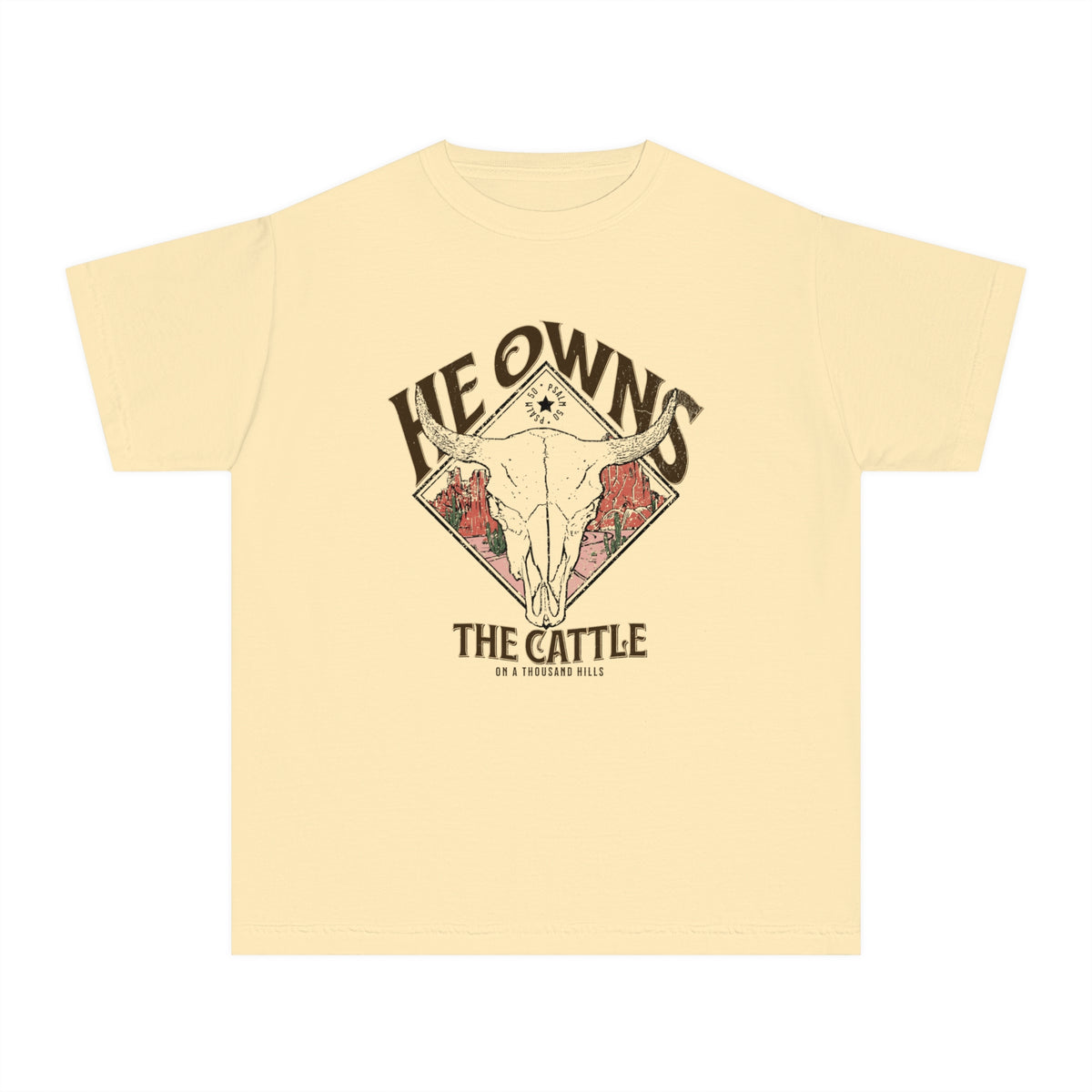 Youth He Owns The Cattle Shirt