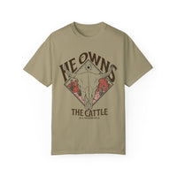 Men's He Owns The Cattle Shirt