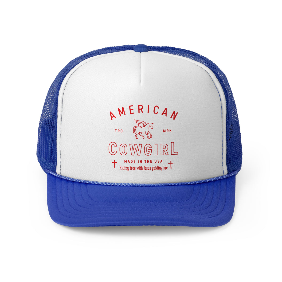 Riding Free Cowgirl Trucker Hat