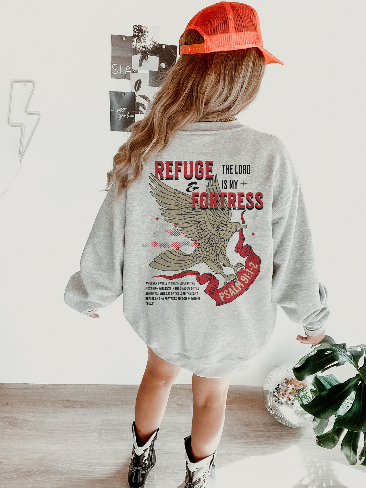 Refuge and Fortress  Sweatshirt