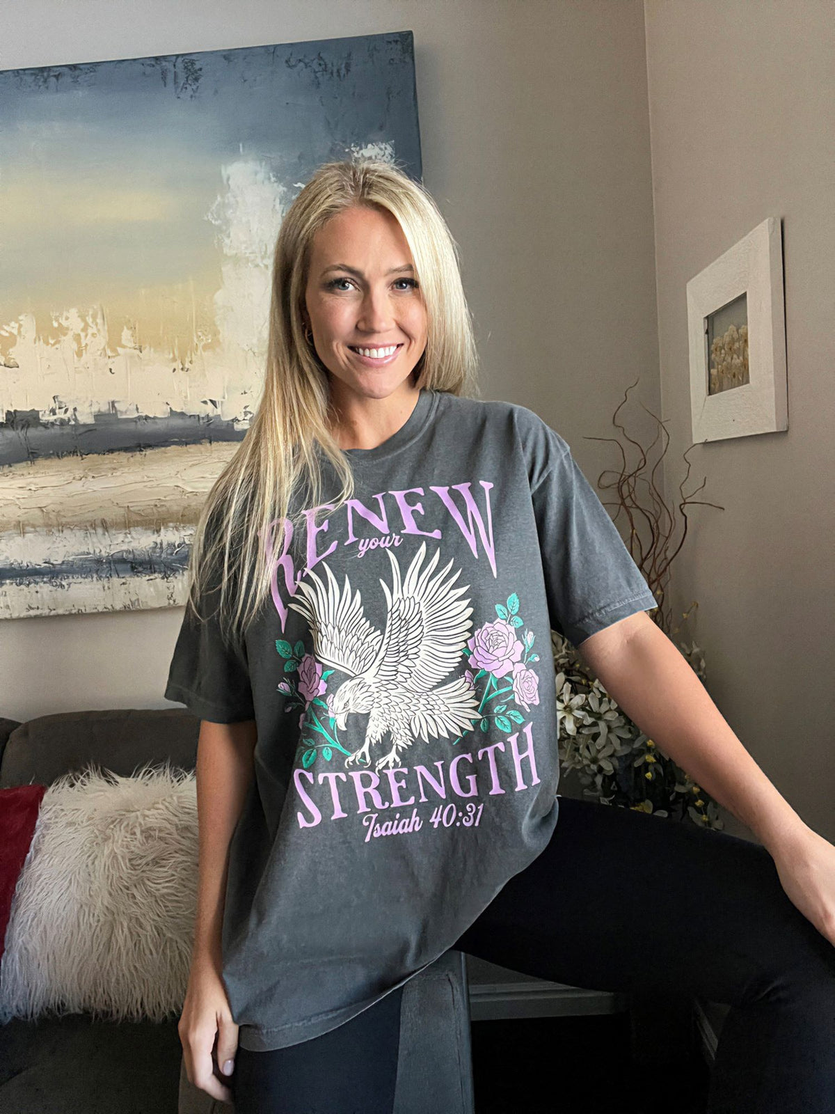 Renew Your Strength Eagle Shirt