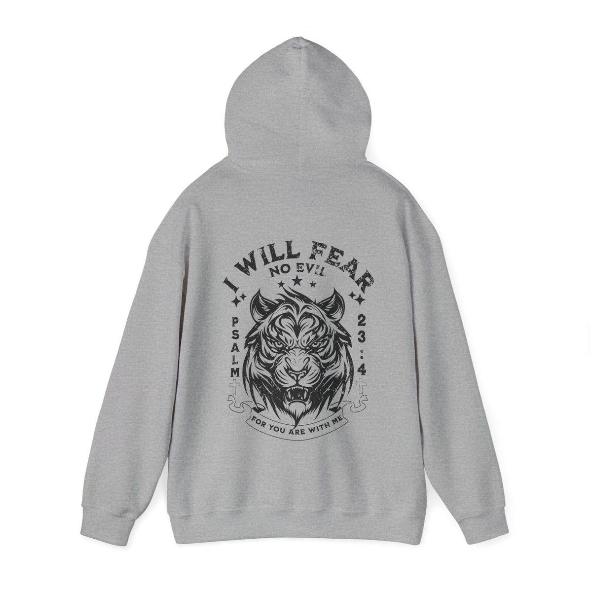 Men's No Fear Tiger Hoodie