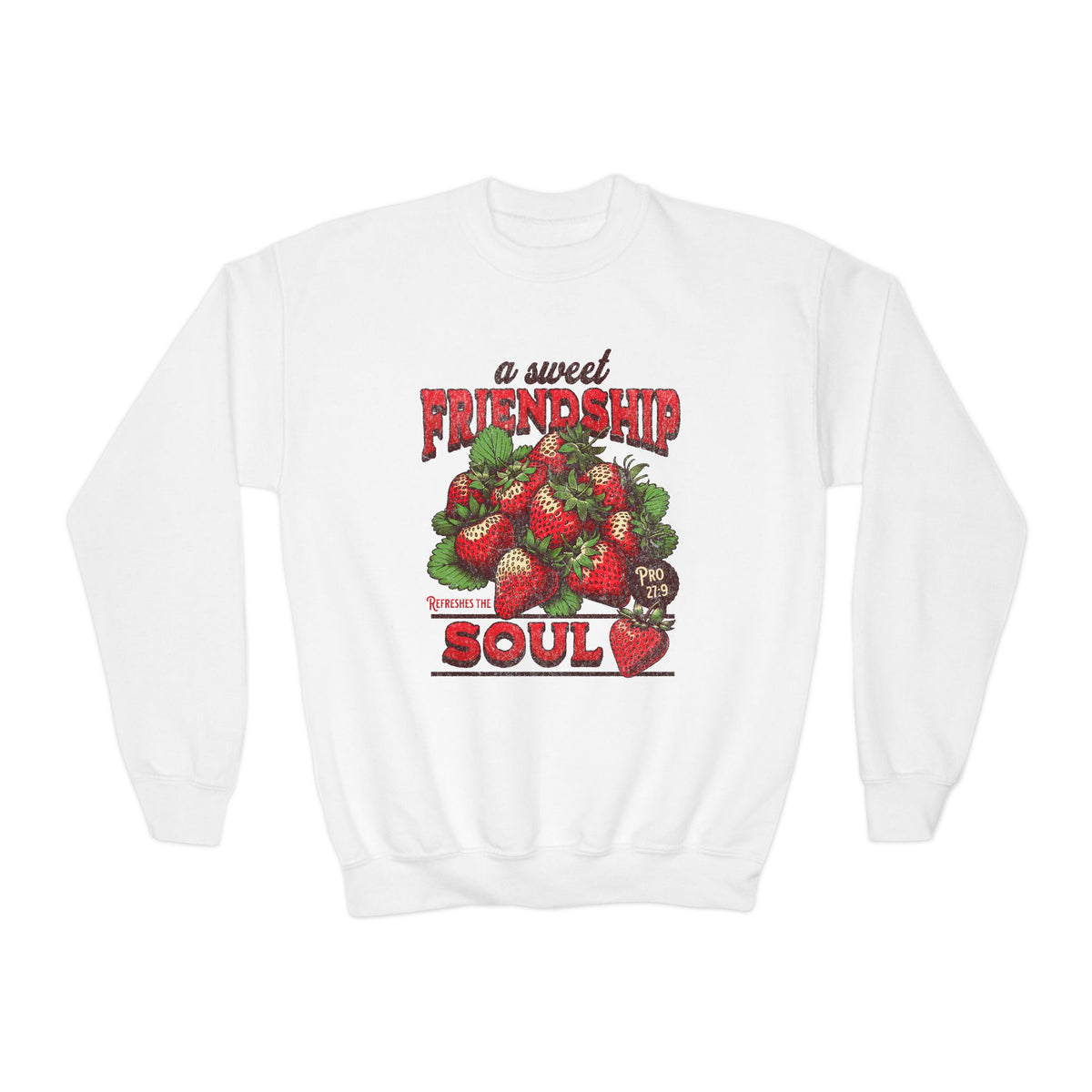 Strawberry Friendship Sweatshirt