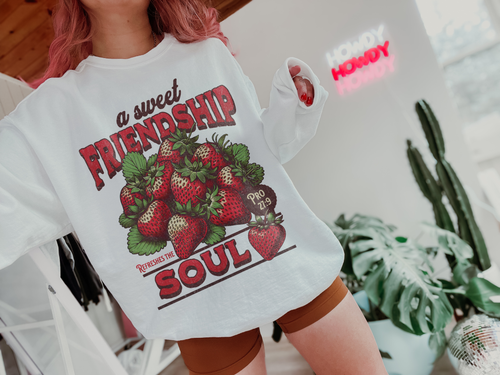 Retro A Sweet Friendship Sweatshirt