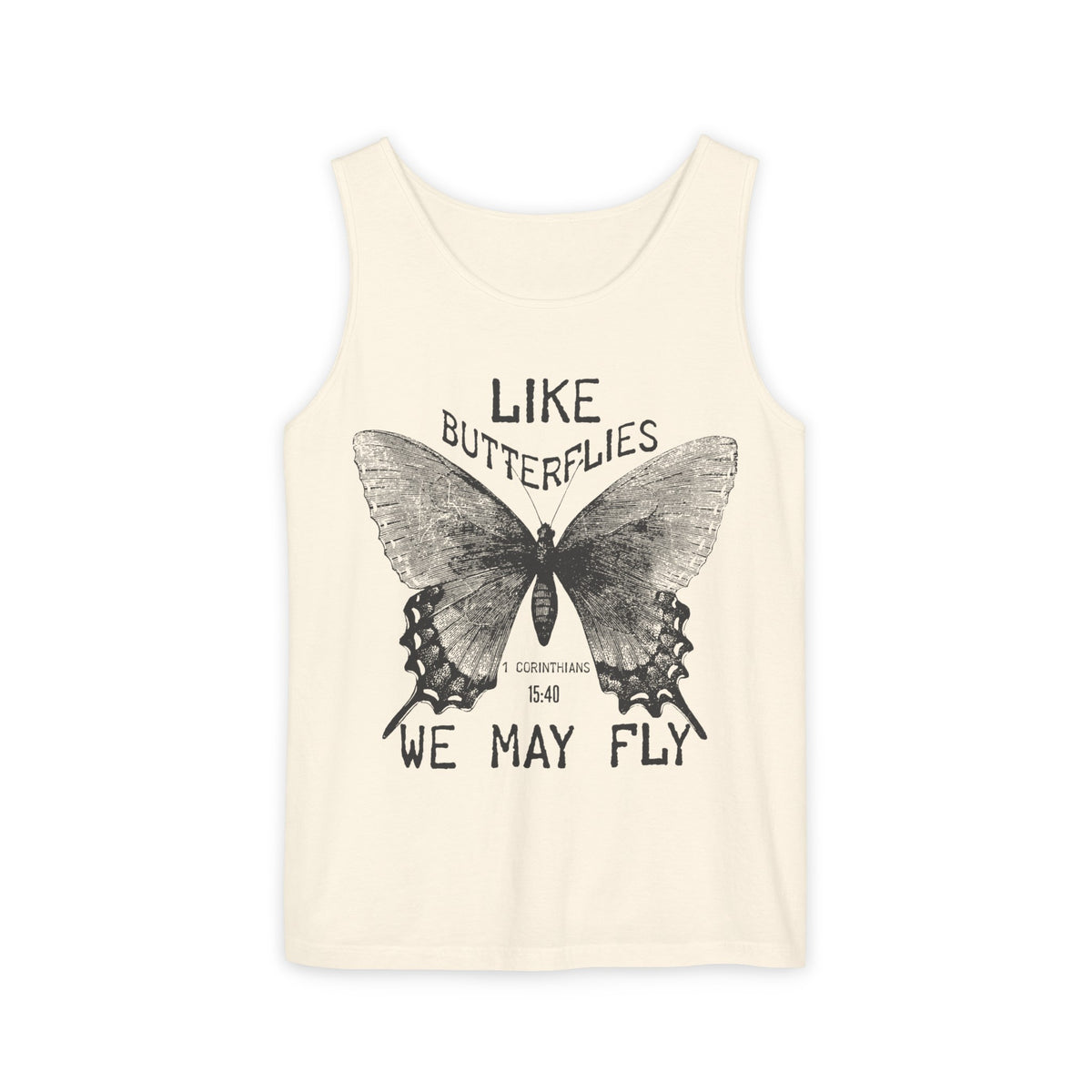 Life Butterflies Comfort Colors Tank