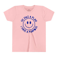 Youth Retro He Has A Plan Shirt