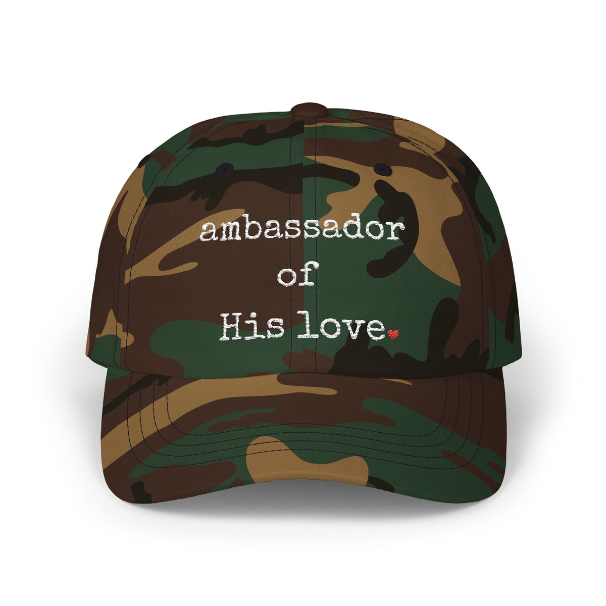 Ambassador of His Love Cap - Embroidery