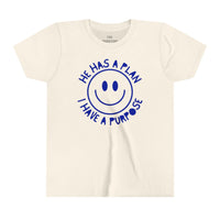 Youth Retro He Has A Plan Shirt