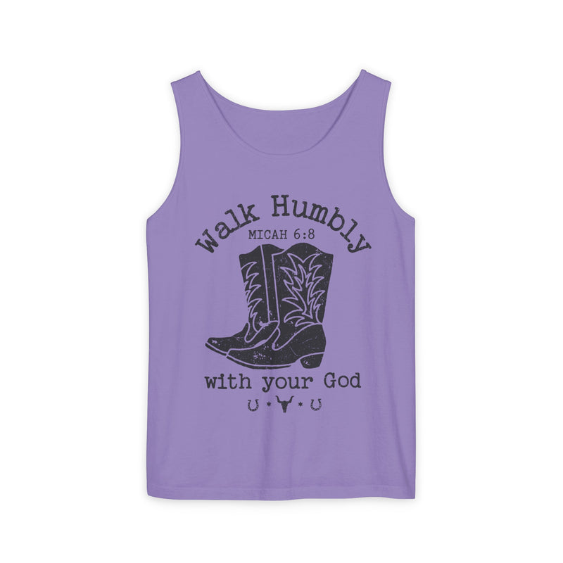 Walk Humbly Comfort Colors Tank