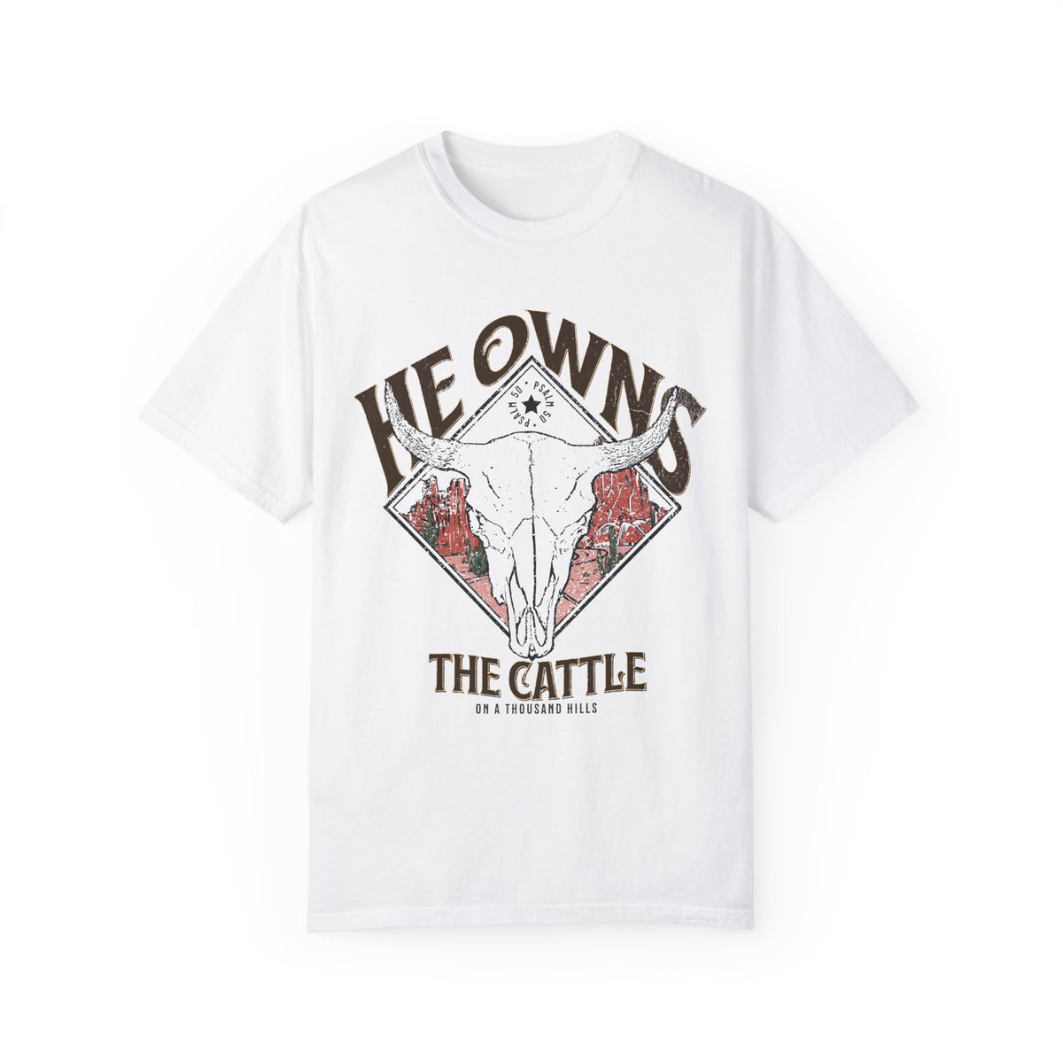 Men's He Owns The Cattle Shirt