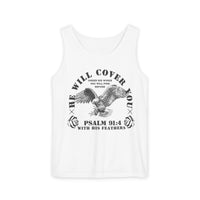 He Will Cover You Comfort Colors Tank