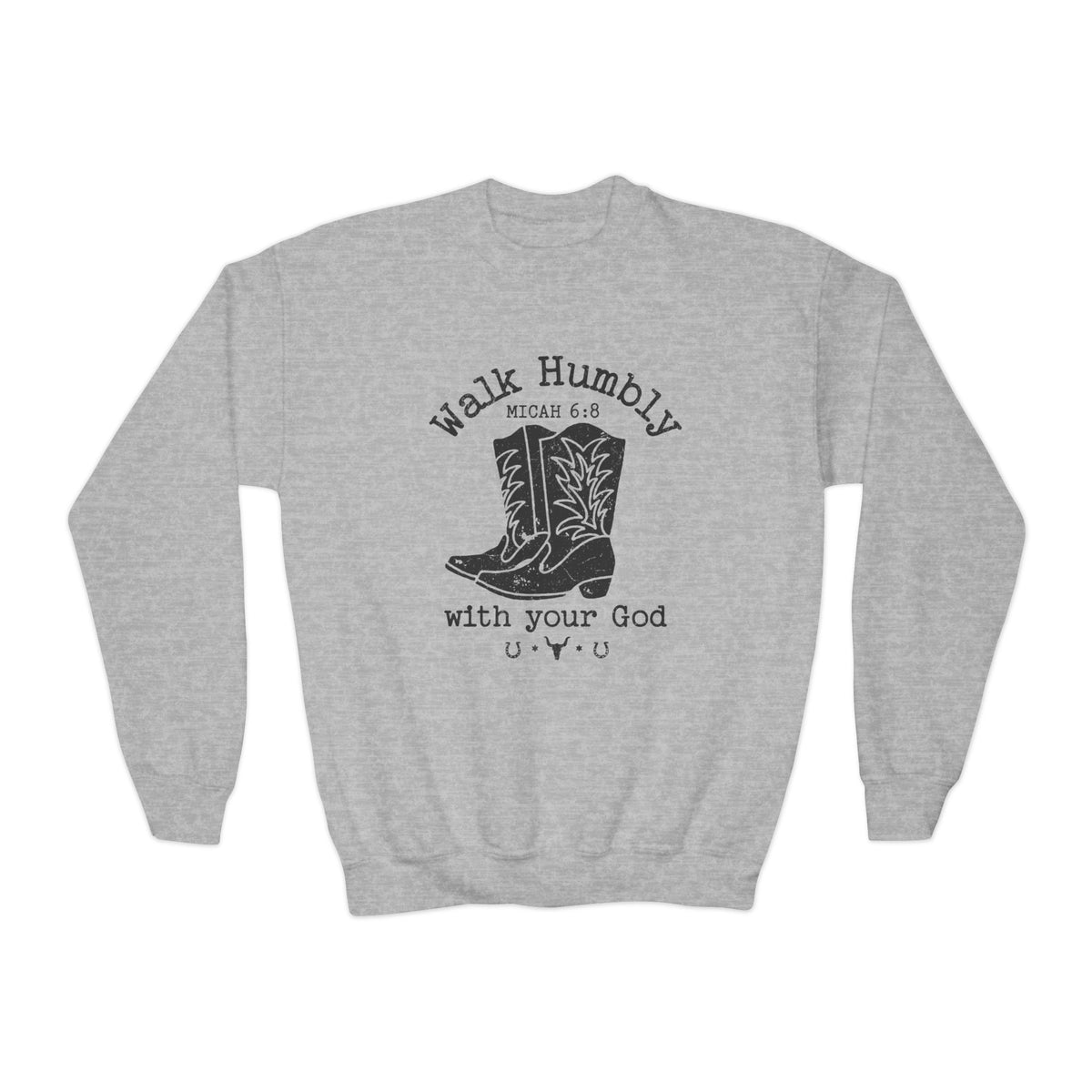 Youth Walk Humbly Sweatshirt