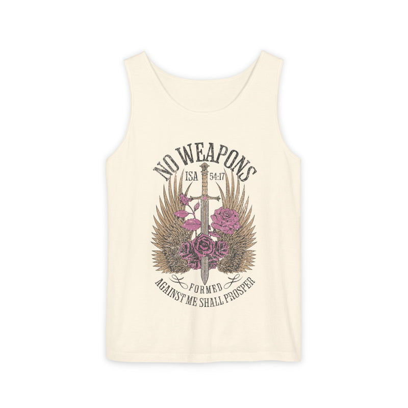 No Weapons Comfort Colors Tank