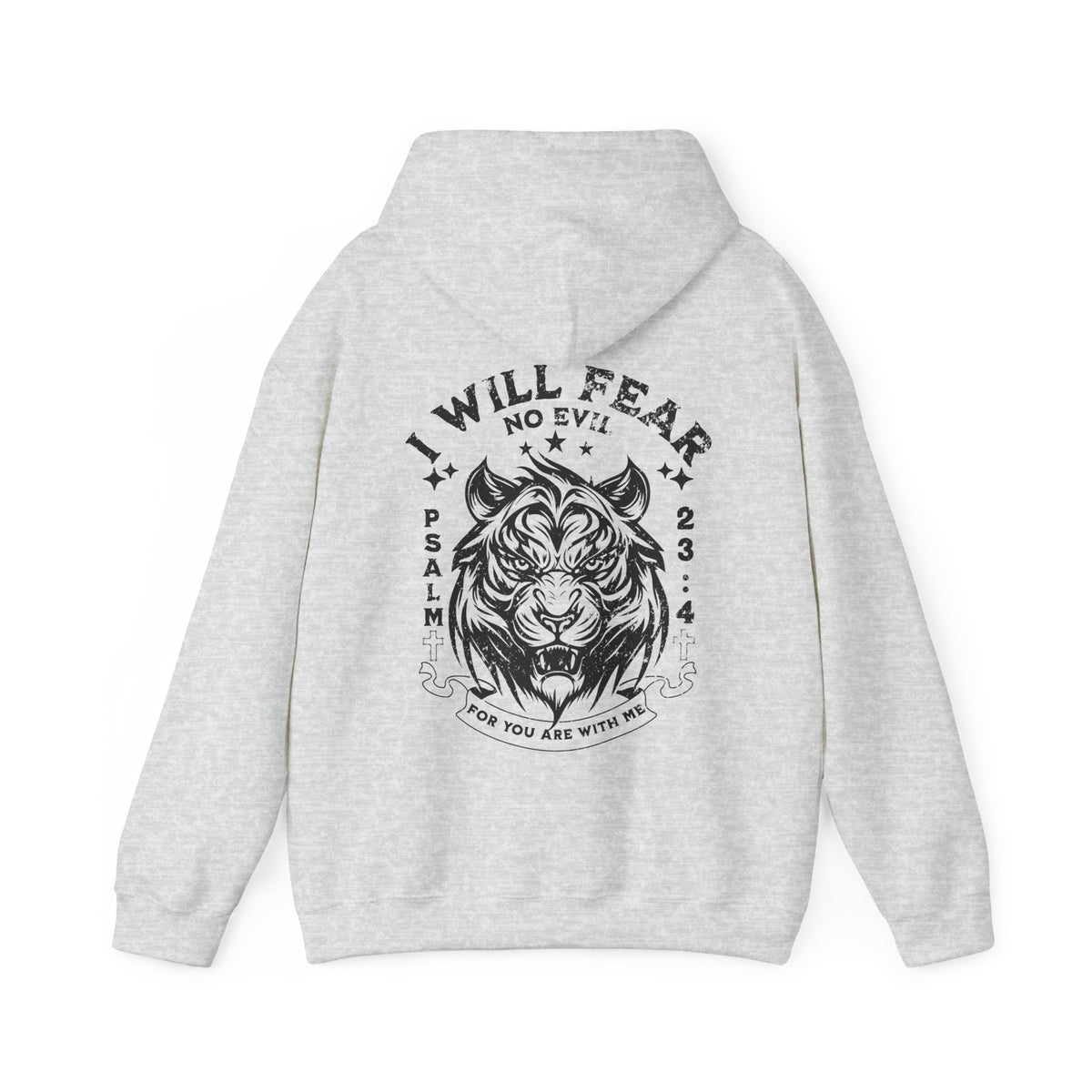 Men's No Fear Tiger Hoodie