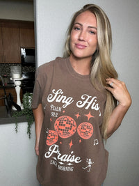 Sing His Praise Disco Shirt