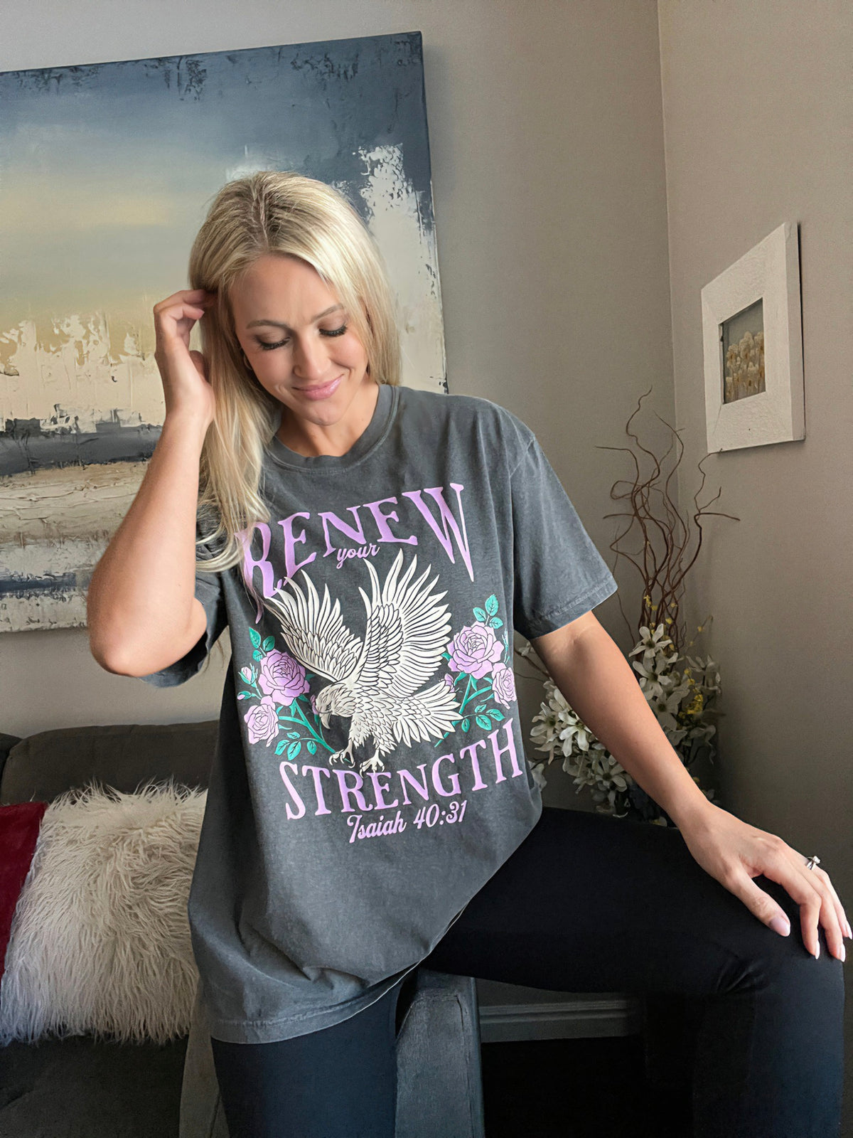 Renew Your Strength Eagle Shirt