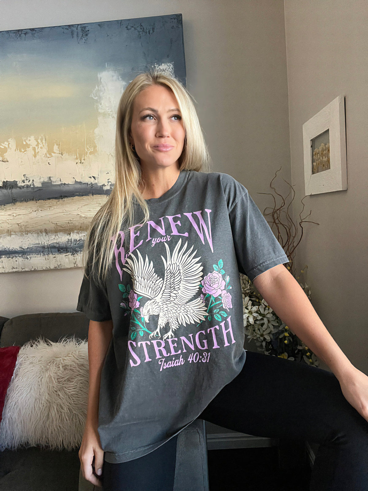 Renew Your Strength Eagle Shirt