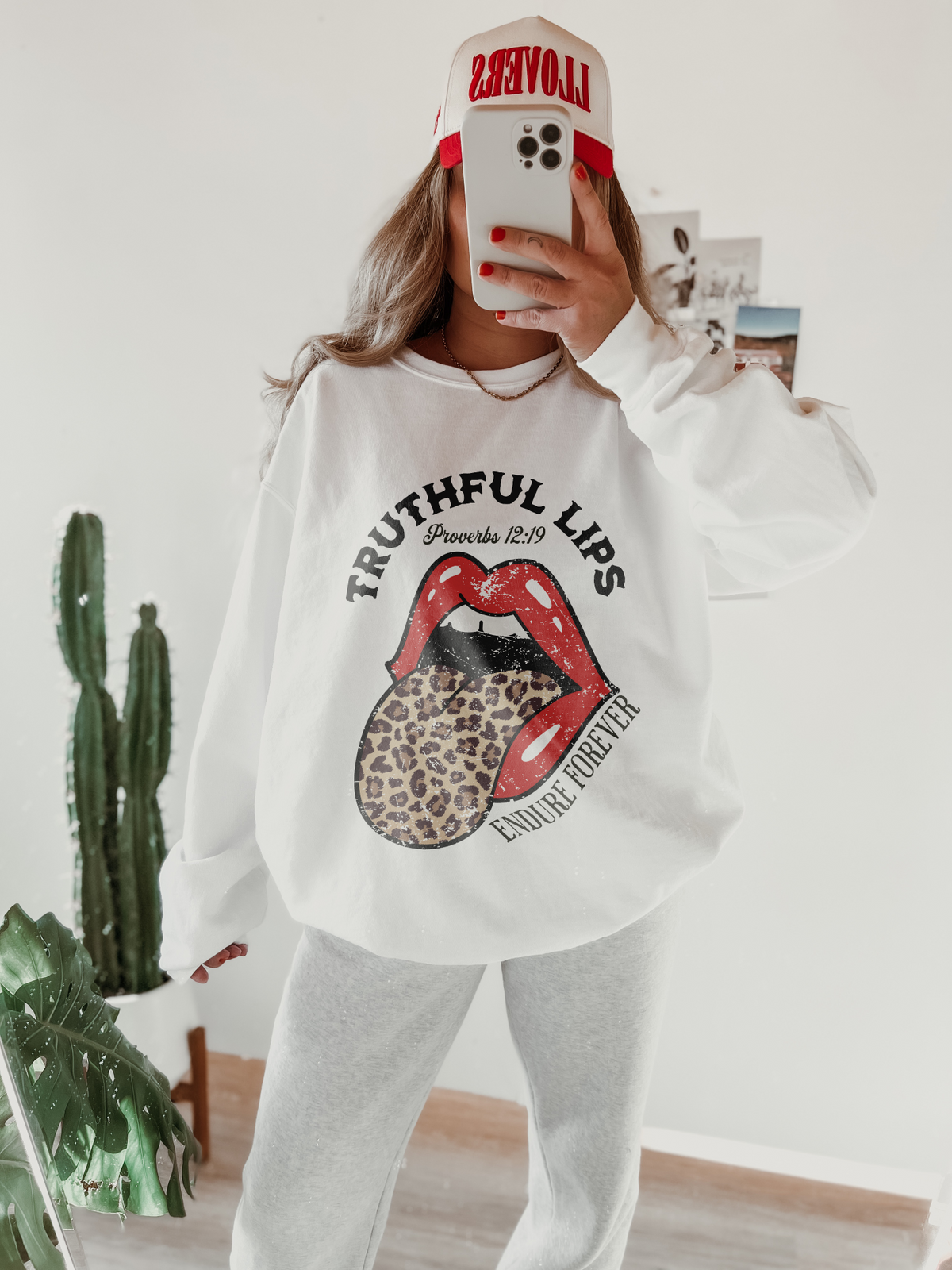 Truthful Lips Sweatshirt