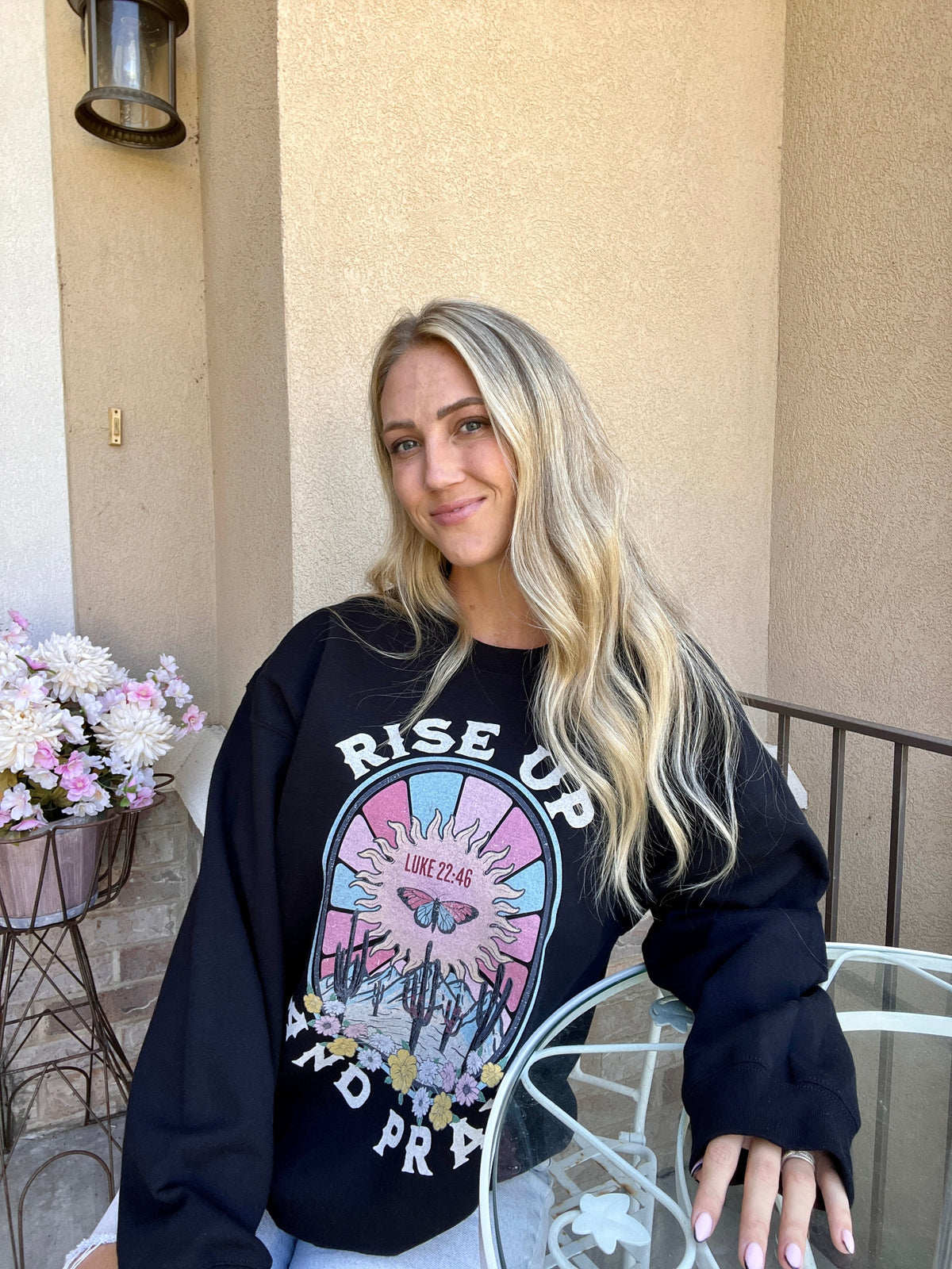 Rise Up and Pray Sweatshirt