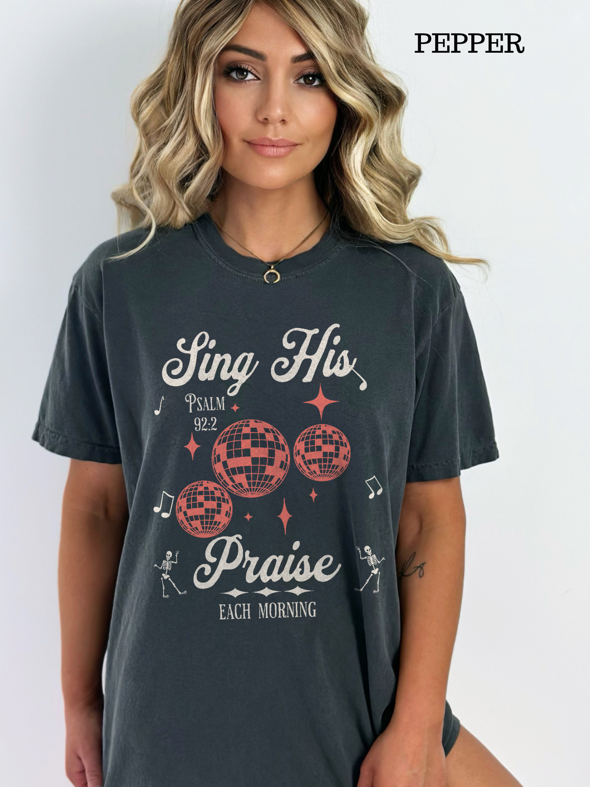 Sing His Praise Disco Shirt