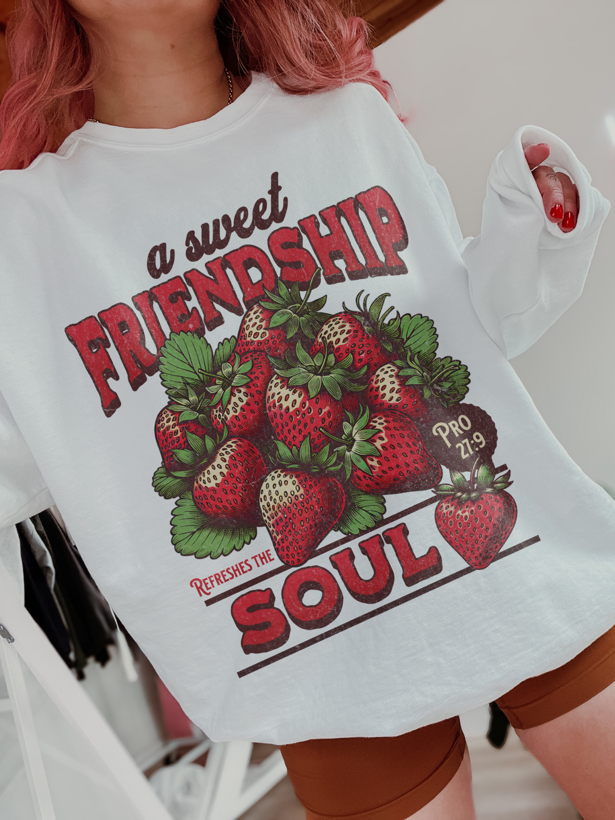 Retro A Sweet Friendship Sweatshirt