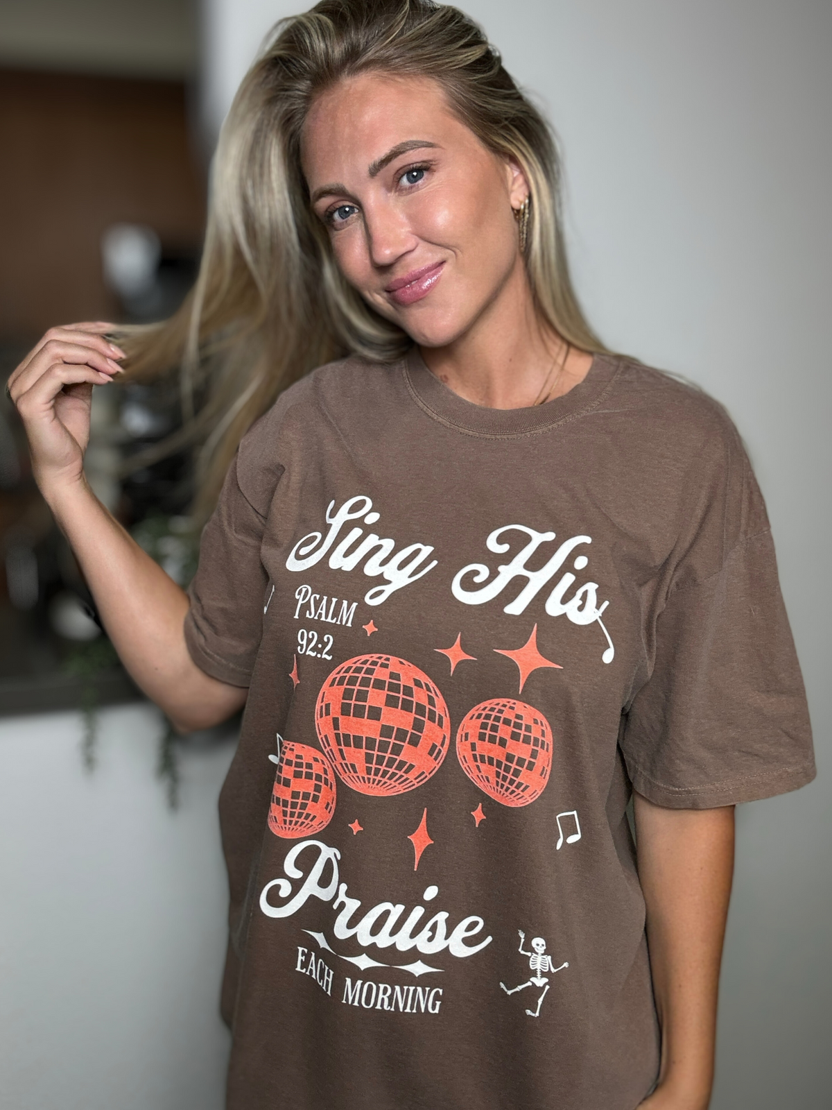 Sing His Praise Disco Shirt