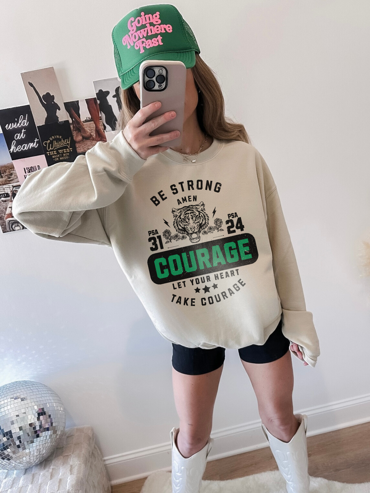 Varsity Courage Sweatshirt