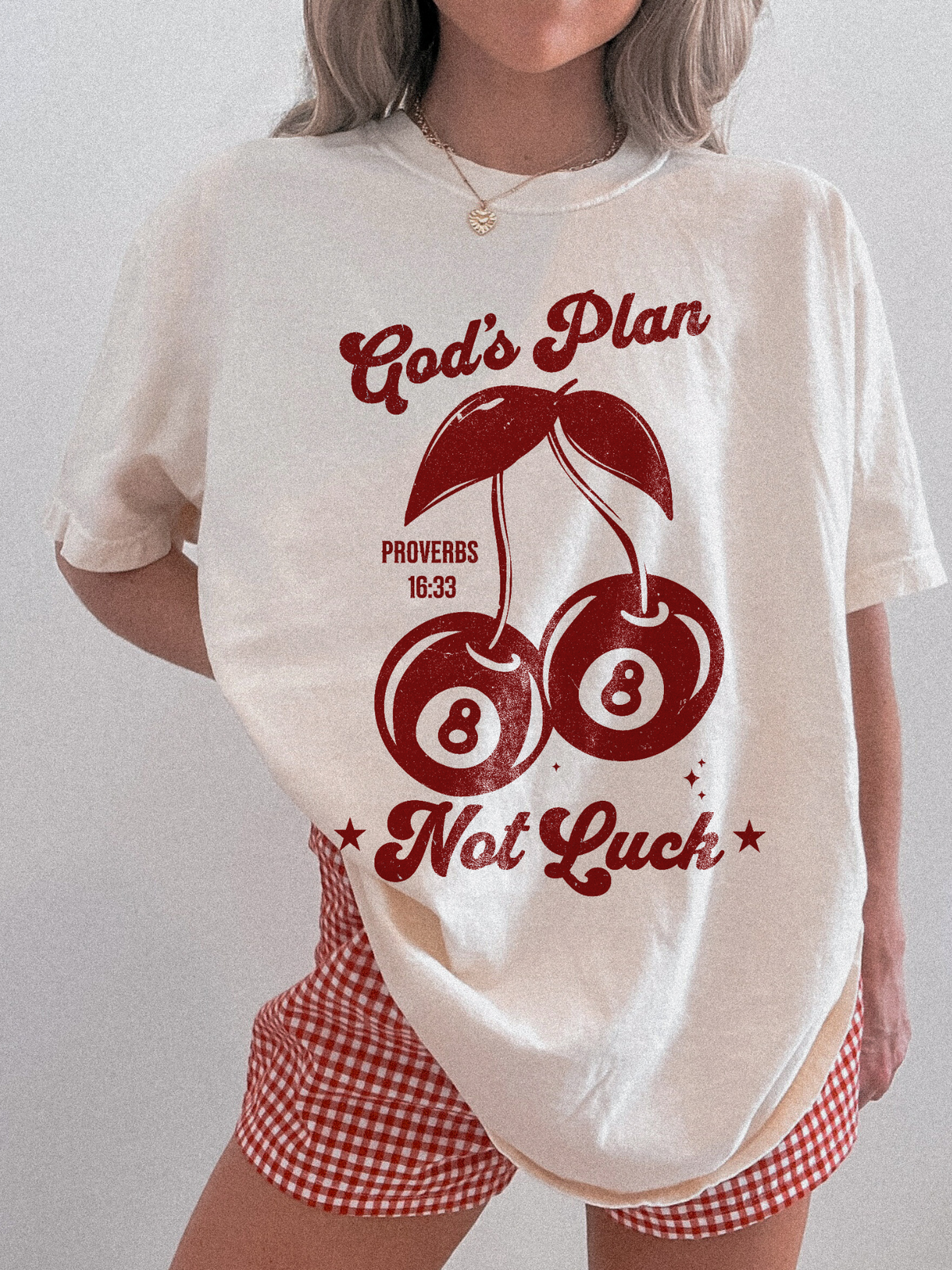 God's Plan Not Luck Shirt