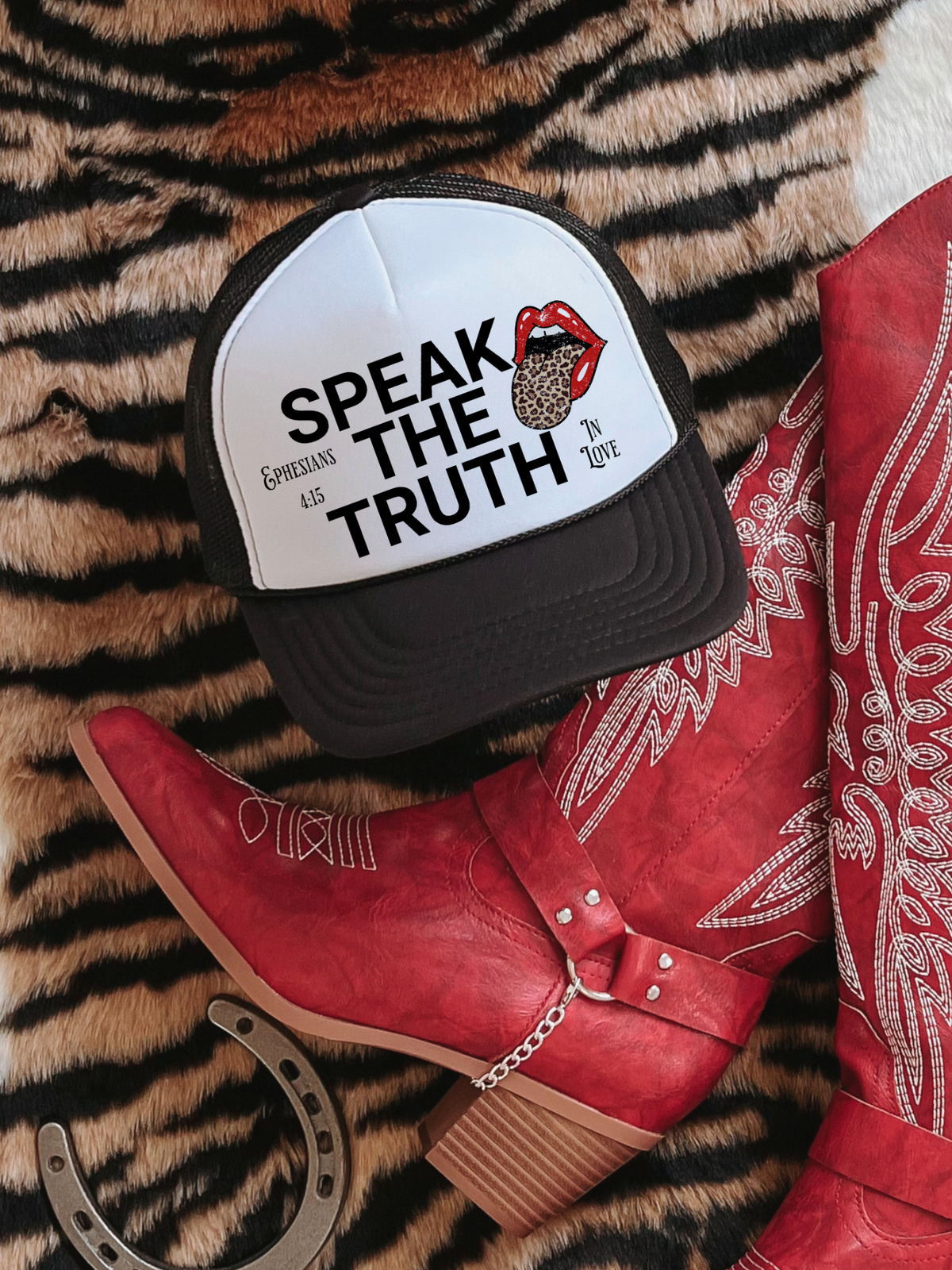 Speaking The Truth Trucker Hat