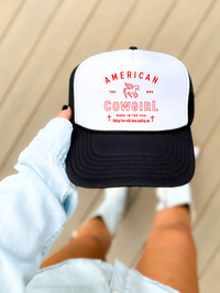 Riding Free Cowgirl Trucker Hat