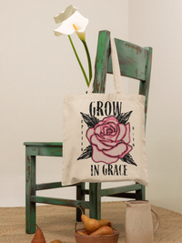 Grow In Grace Tote Bag