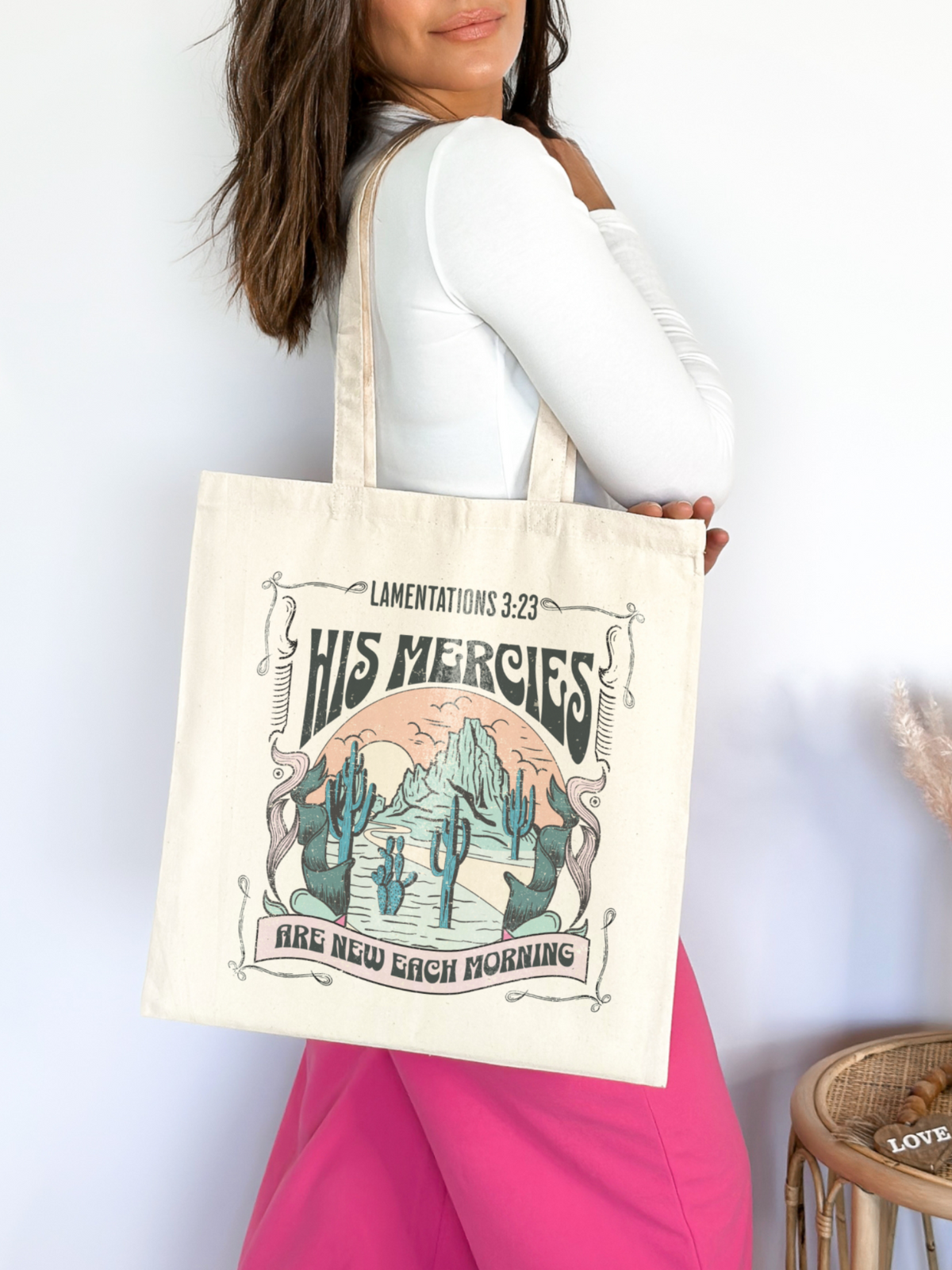 His Mercies Tote Bag