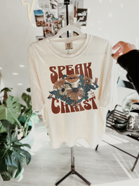 Boho Speak Christ Shirt